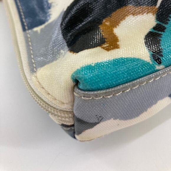 FOSSIL SMALL COATTED CANVAS BLUEPRINT CROSSBODY BAG (ASIS) - Picture 9 of 16